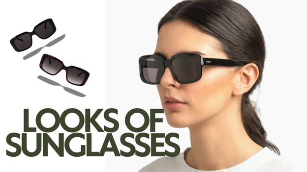 One Pair of Sunglasses Two Very Different Looks image