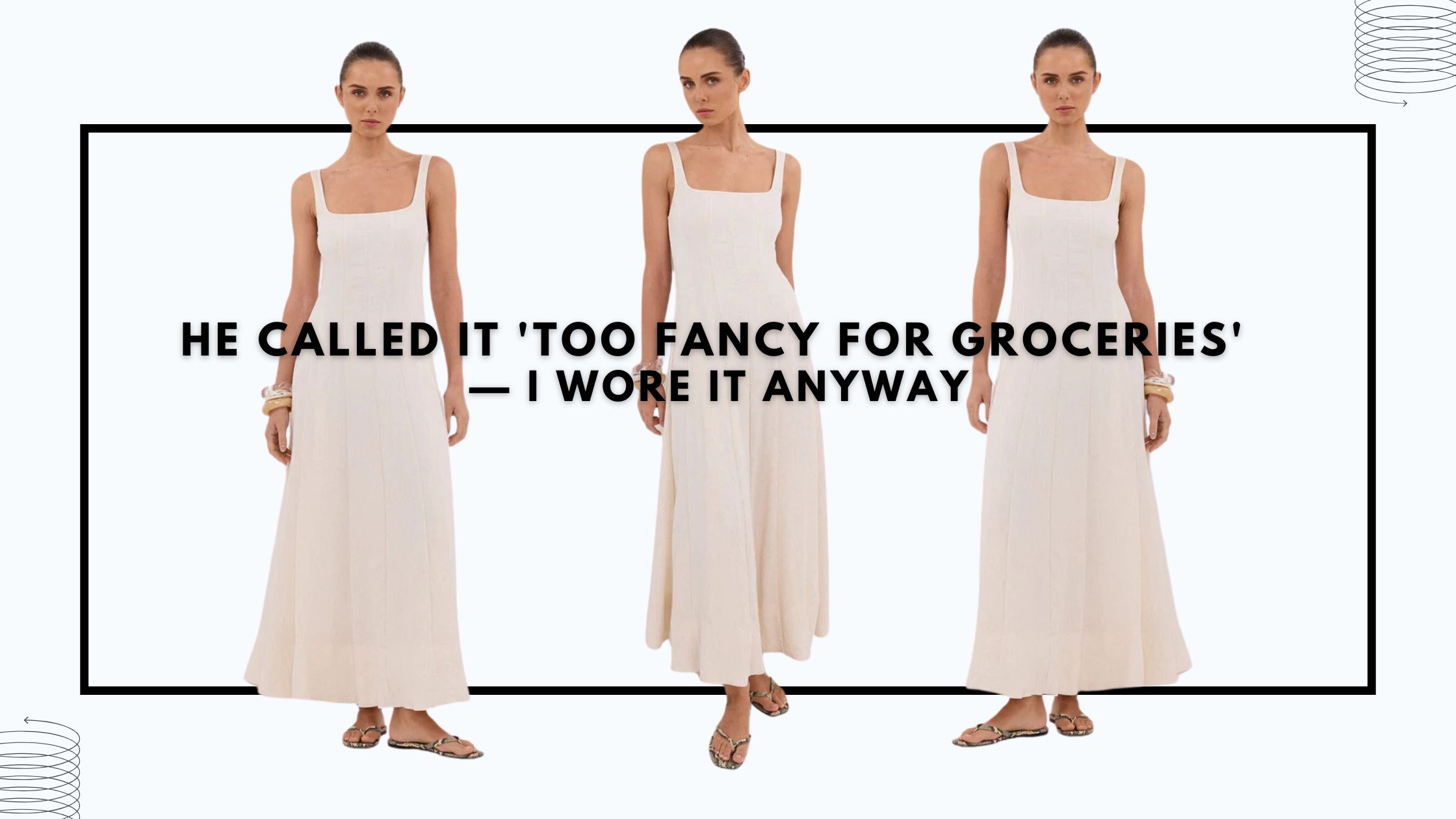 Too Fancy for Groceries